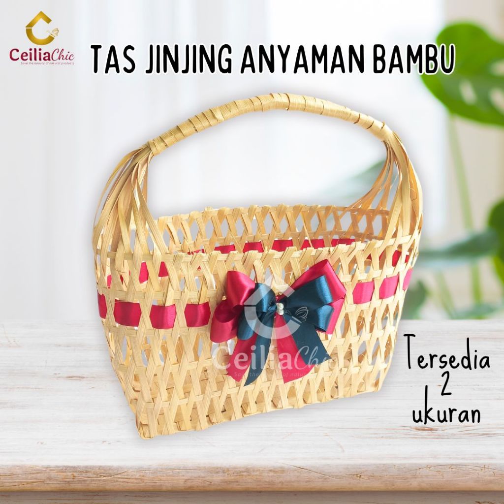 

Tas Anyaman Bambu | Tas Hampers Parcel Buah | Keranjang Anyaman Bambu Jinjing Handle | Goodie Bag Packaging Anyaman | Kerajinan Bambu | Bingkisan Lebaran Imlek Natal Idul Fitri | Kemasan Hampers Toples Kue Kering Cookies | Souvenir Cangking