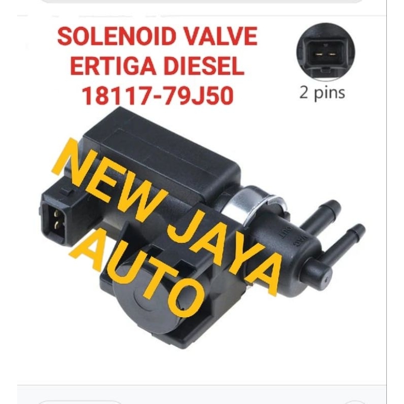 SWITCH IDLE UP SOLENOID VALVE SUZUKI ERTIGA DIESEL 2PIN 18117-79J50 OEM