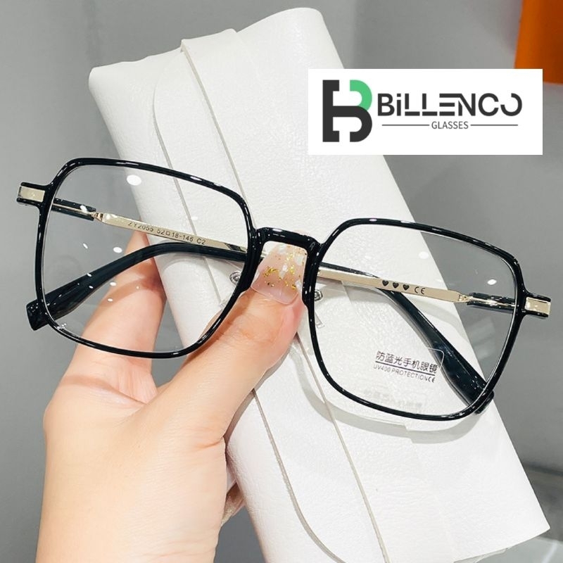 Kacamata optik minus jauh anti radiasi blueray wanita/pria Medan lensa Photocromic Bluecromic