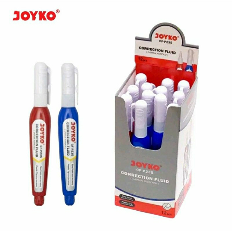 

Correction Fluid || Tip-Ex Cair Joyko CF-P235 (isi 12 pcs)