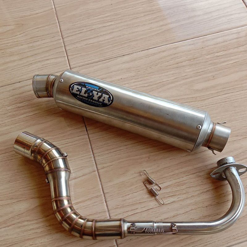 knalpot racing ELYA ORIGINAL model DOS nmax vario beat mio lexi scoopy dll