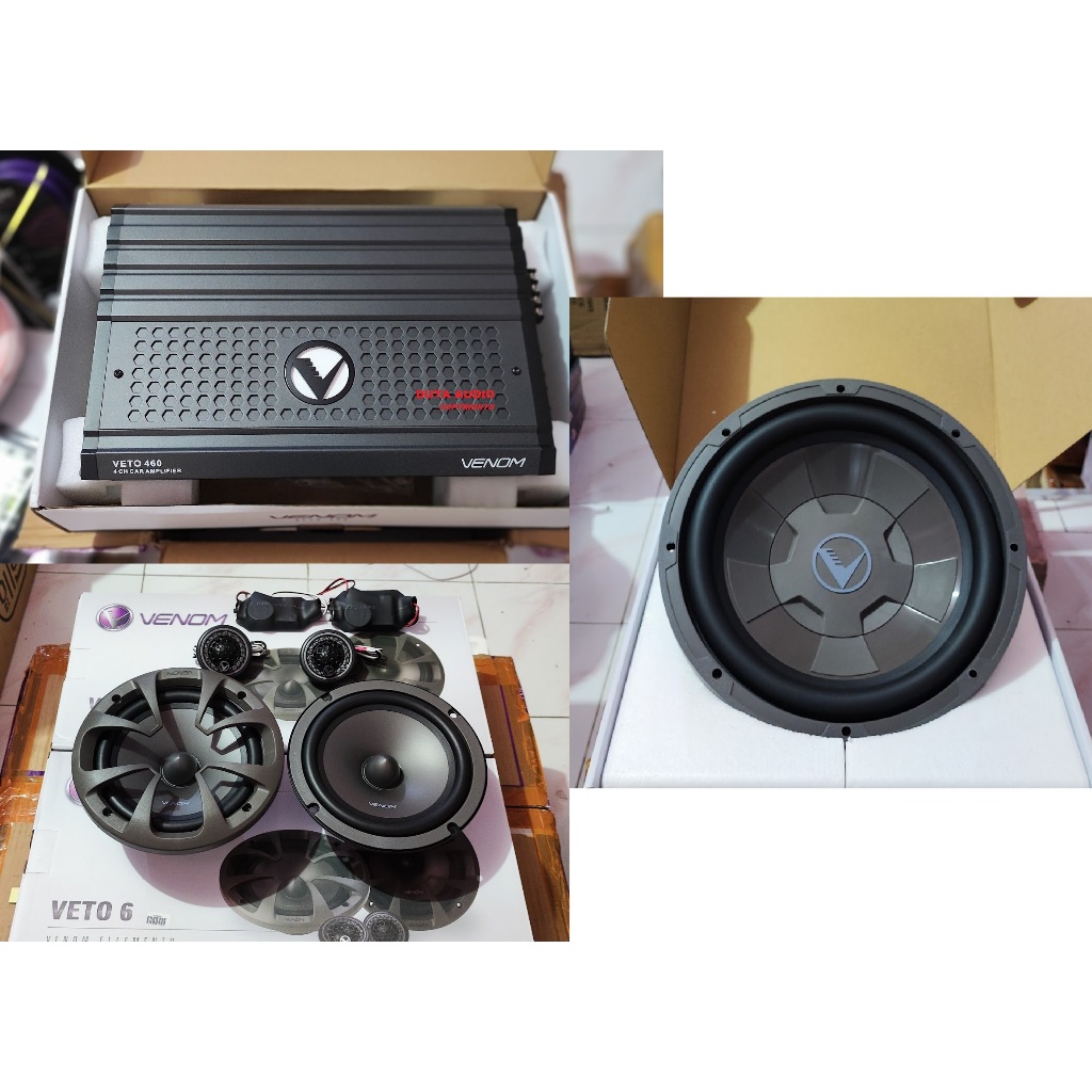 PAKETAN AUDIO MOBIL VENOM VETO