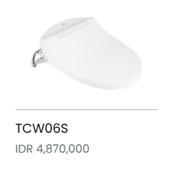 Closet Kloset duduk TOTO Washlet & Eco WasherToilet Kualitas1 Grade A TCW06S