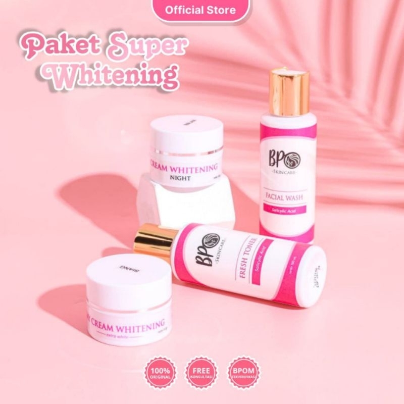 BPO SUPERSKIN || PAKET SUPER WHITENING