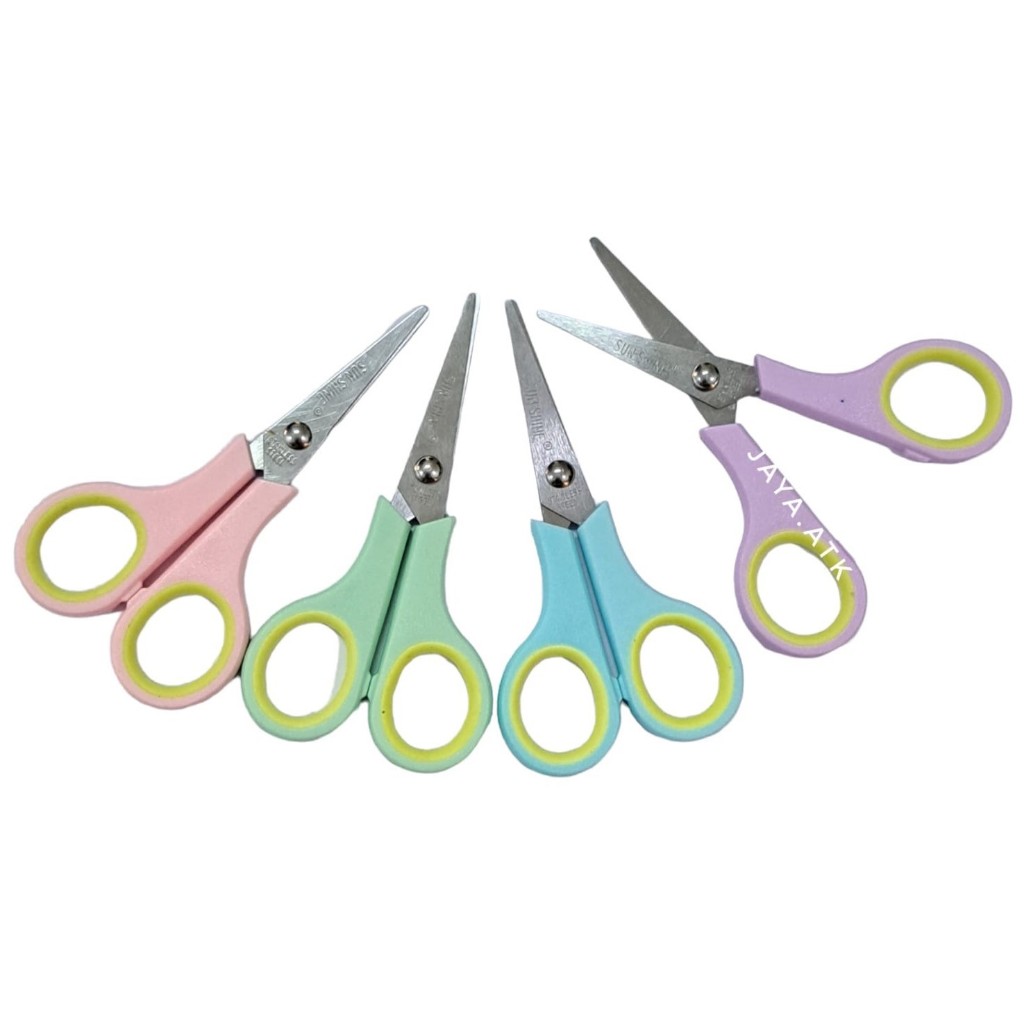 

GUNTING KERTAS SERBAGUNA OSS MINI 12CM WARNA PASTEL LUCU MURAH