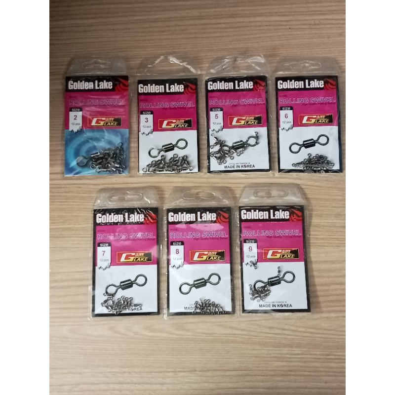 KILI KILI PANCING/SWIVEL ROLLING GOLDEN LAKE/AKSESORIS PANCING