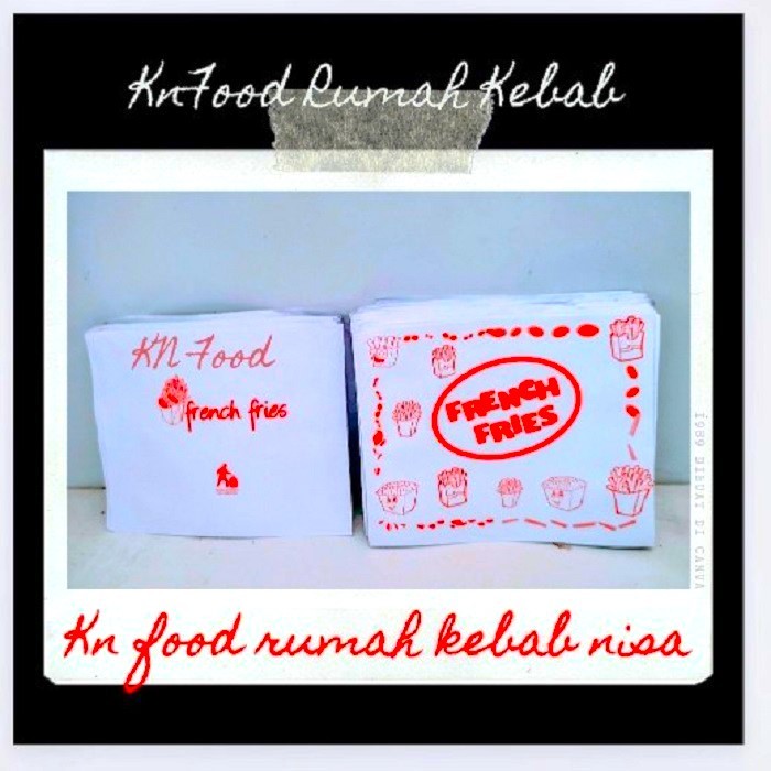 Kantong French Fries / Kantong French Fries / Dus French Fries