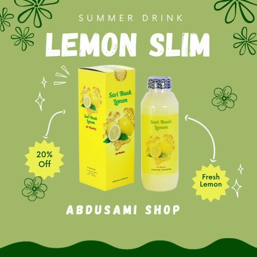 

Sari Lemon Slim Juice Diet Jeruk Murni Segar 500 ml Original Organic