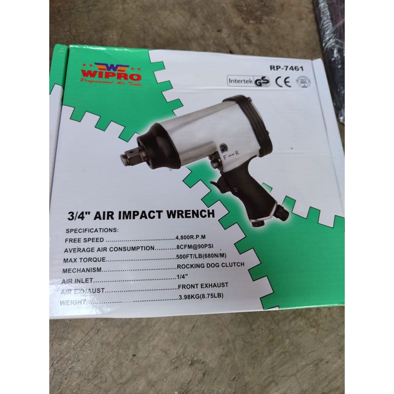 air impact wrench 3/4 inch  WIPRO RP - 7461
