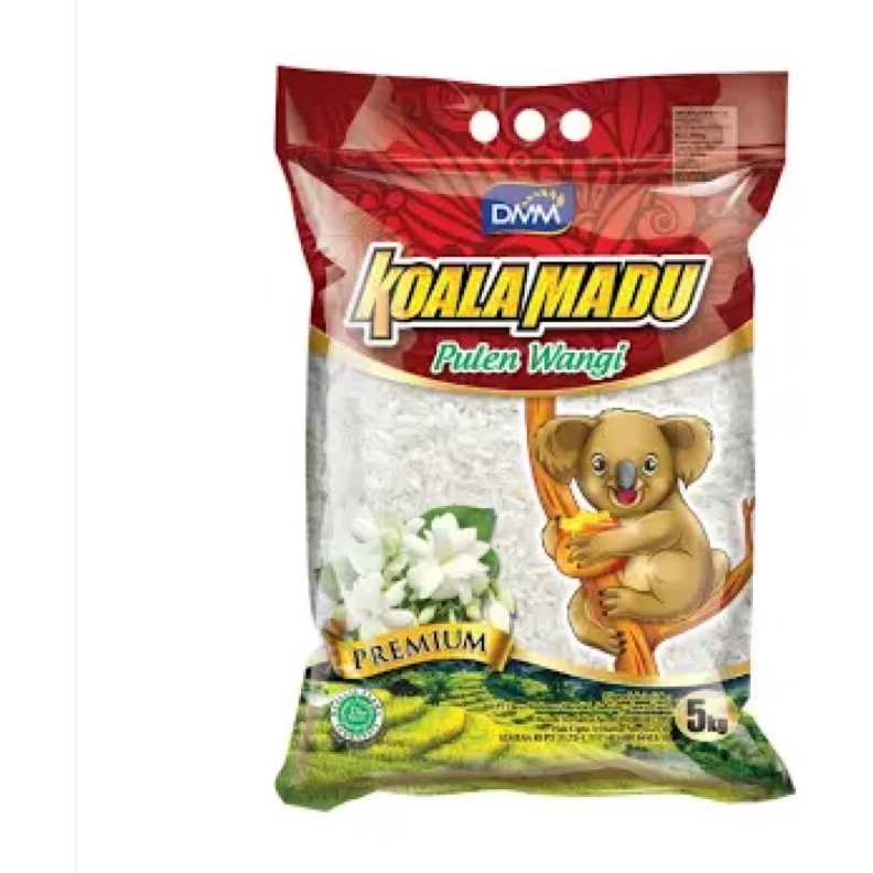 

1212 COD RMYSPM BERAS PREMIUM KOALA MADU MERAH 5KG