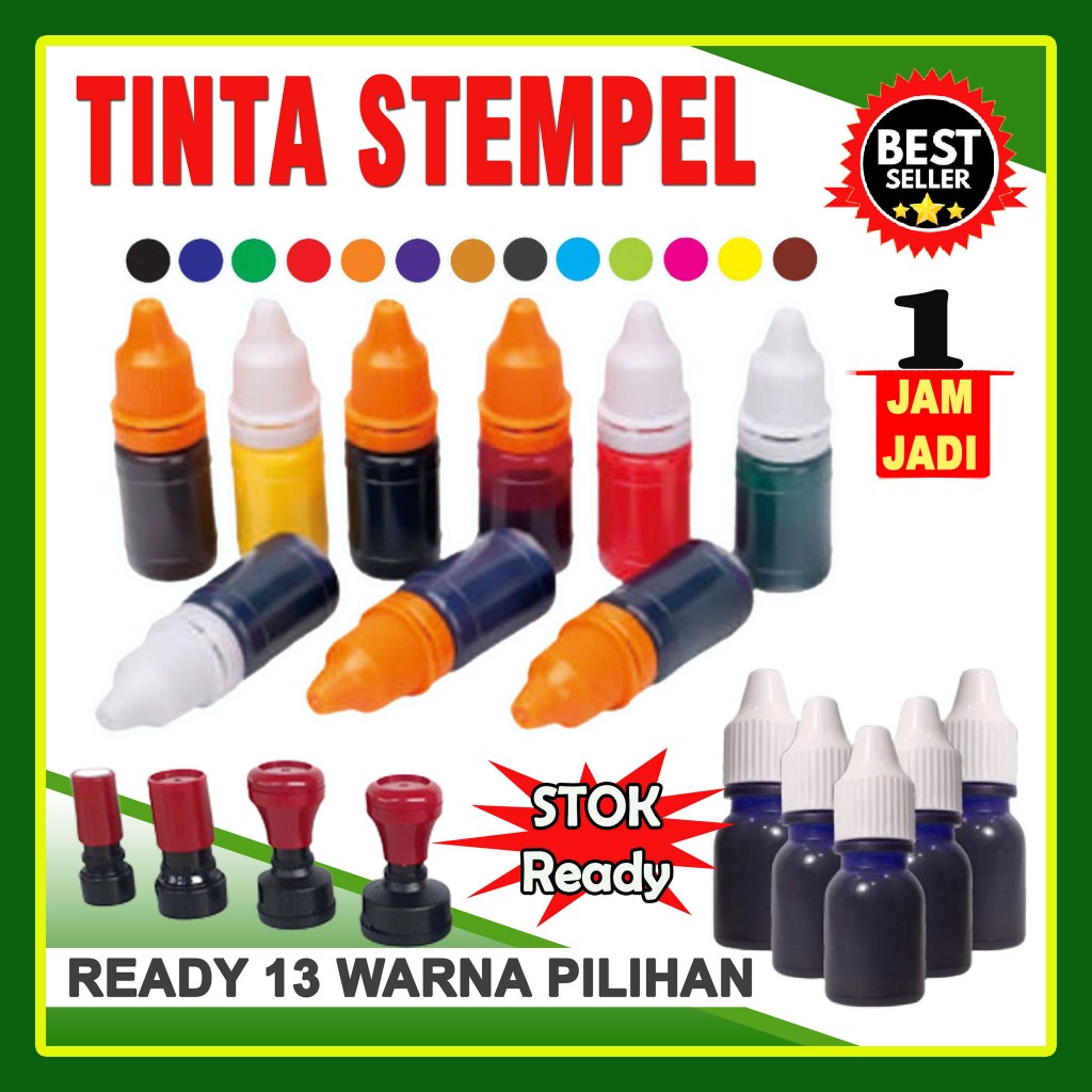 

Tinta Stempel Flash Kertas 5ml Original