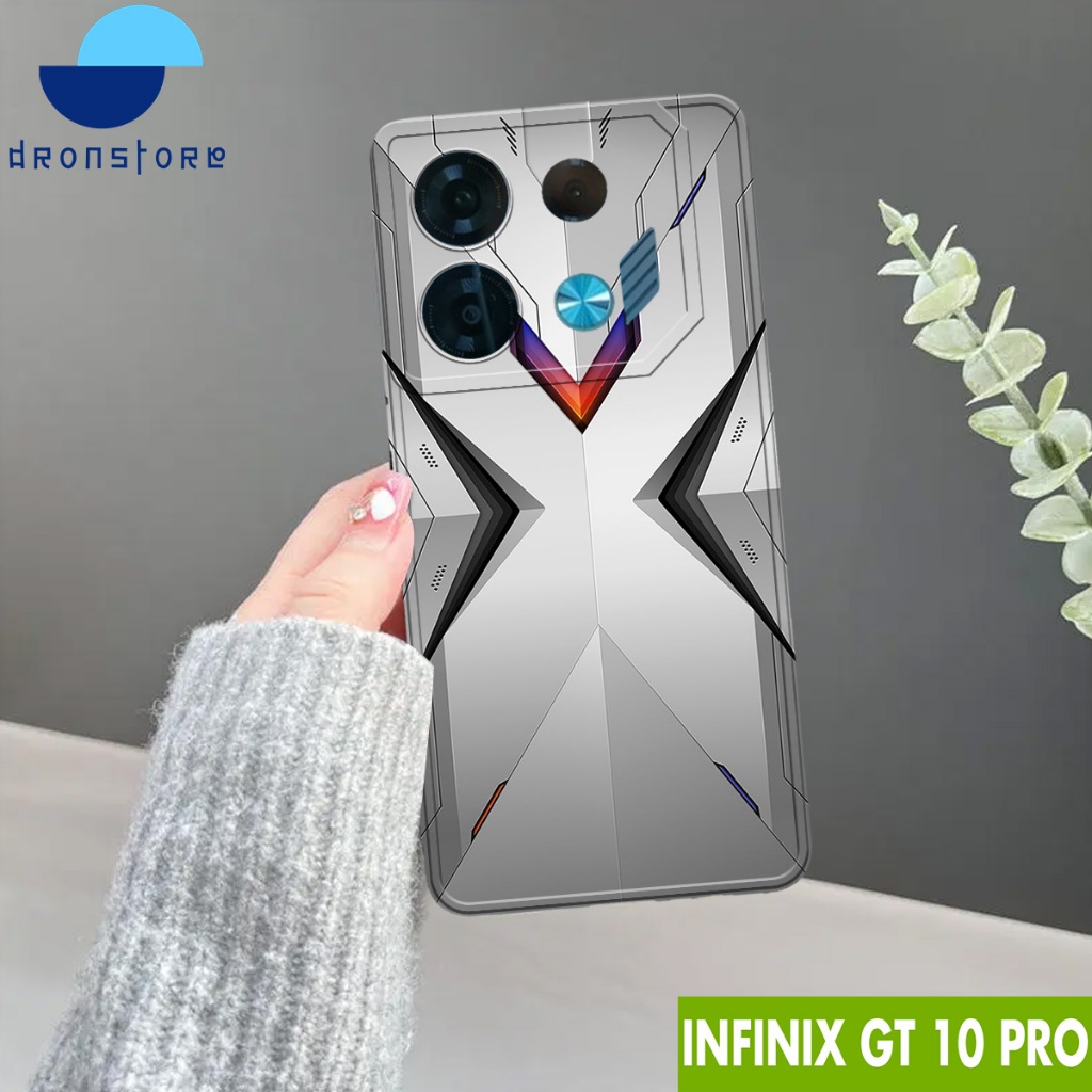 CASE INFINIX GT 10 PRO MOTIF MESIN - 45 - SOFTCASE HARDCASE PROTECT CAMERA PELINDUNG BELAKANG HANDPH