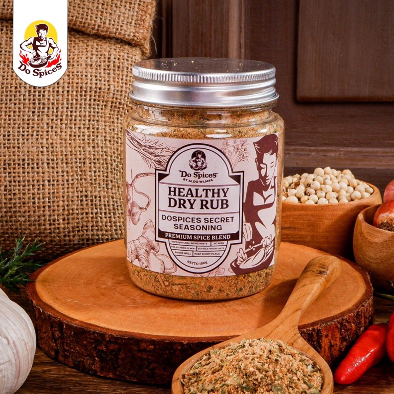 

Star Dospices Healthy Dry Rub Bumbu marinasi rendah kalori Secret seasoning serbuuu