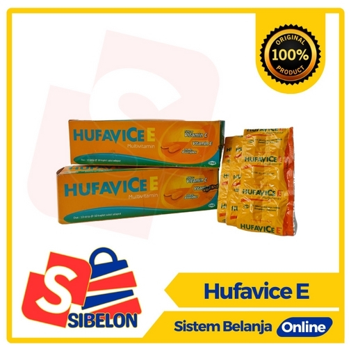 HUFAVICE E VITAMIN C 500 MG, VITAMIN E, B COMPLEX