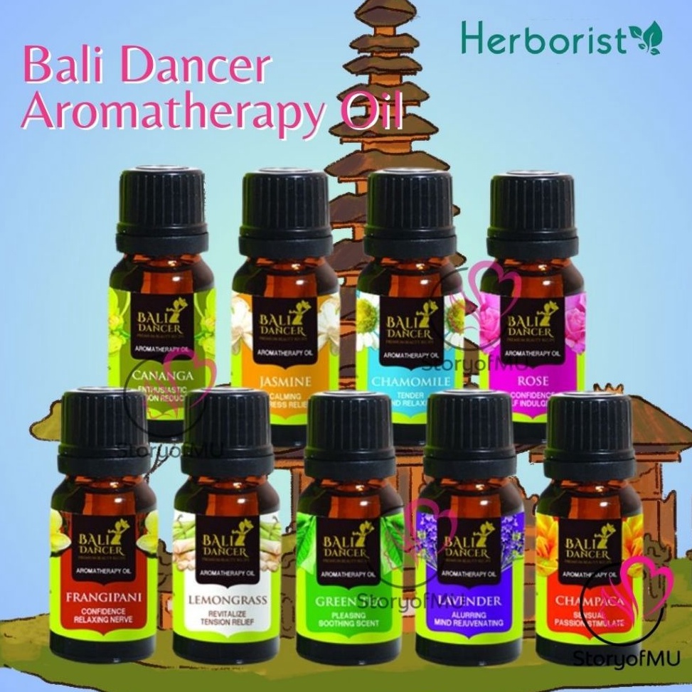 Sudah READY HERBORIST Bali Dancer Aromatherapy Oil Diffuser 1ml  Essential Difuser