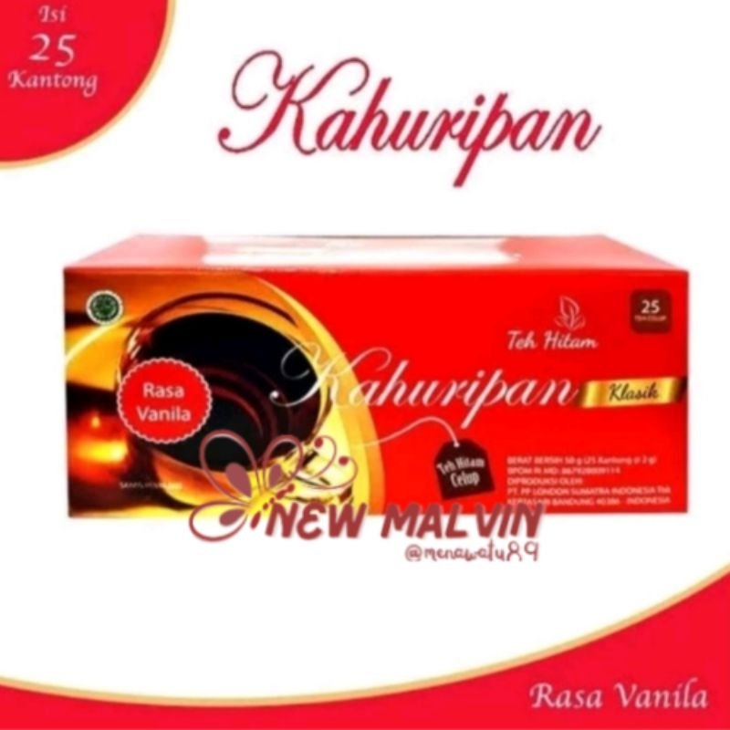 

Teh Celup Kahuripan Rasa Vanilla