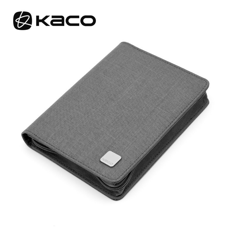 

Kaco Alio Tas Pena Pen Case Compact Zipper Fabric Waterproof 40 Slots - KC24 - Gray