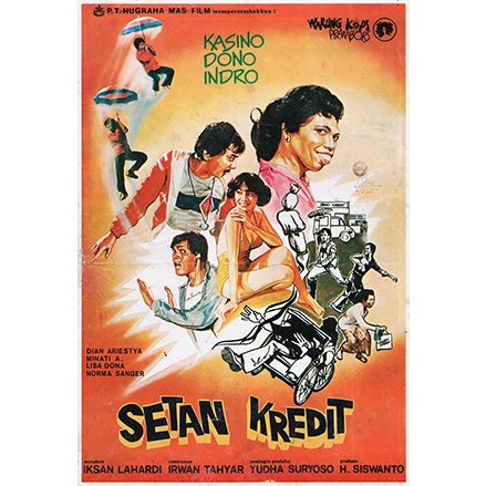 kaset dvd setan kredit