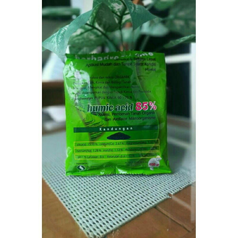 Humic Acid 85% Herbagreen Pembenah Tanah Aktifator Mikroorganisme