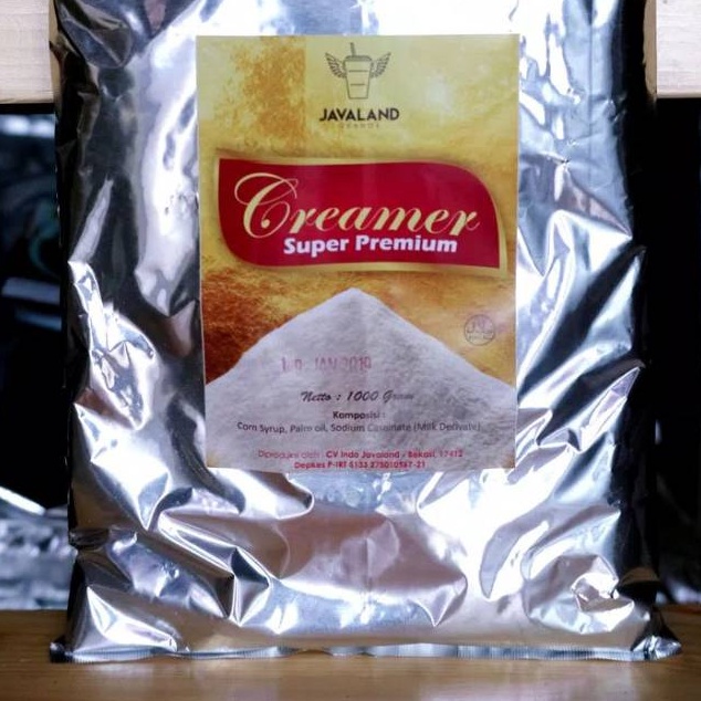 

GROSIR Javaland Bubuk Creamer Krimer 1Kg Super Premium Non Dairy Creamy Caf murah