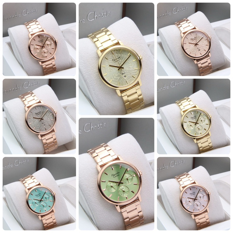 AC 2B15 JAM TANGAN WANITA ALEXANDRE CHRISTIE AC2B16