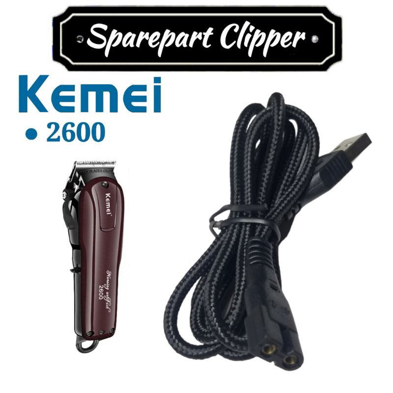 Charger Kemei 2600 Casan Kemei Sparepart Clipper