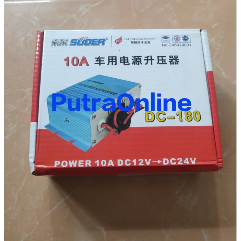 Step Up 10 Amper DC 12V to 24V / Step Up 12 Volt ke 24 Volt 10 Amper