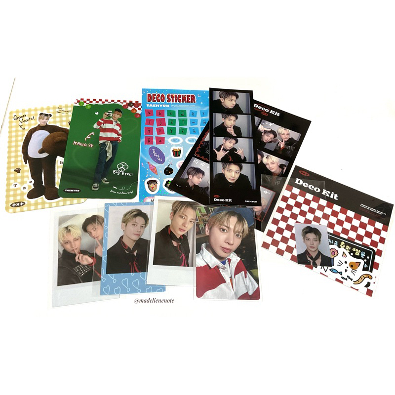 Taehyun Set TXT Deco Kit 2022 (OFFICIAL)