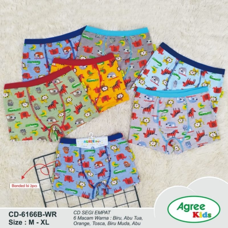 CELANA DALAM BOXER AGREE KIDS/BOXER ANAK PRIA AGREE