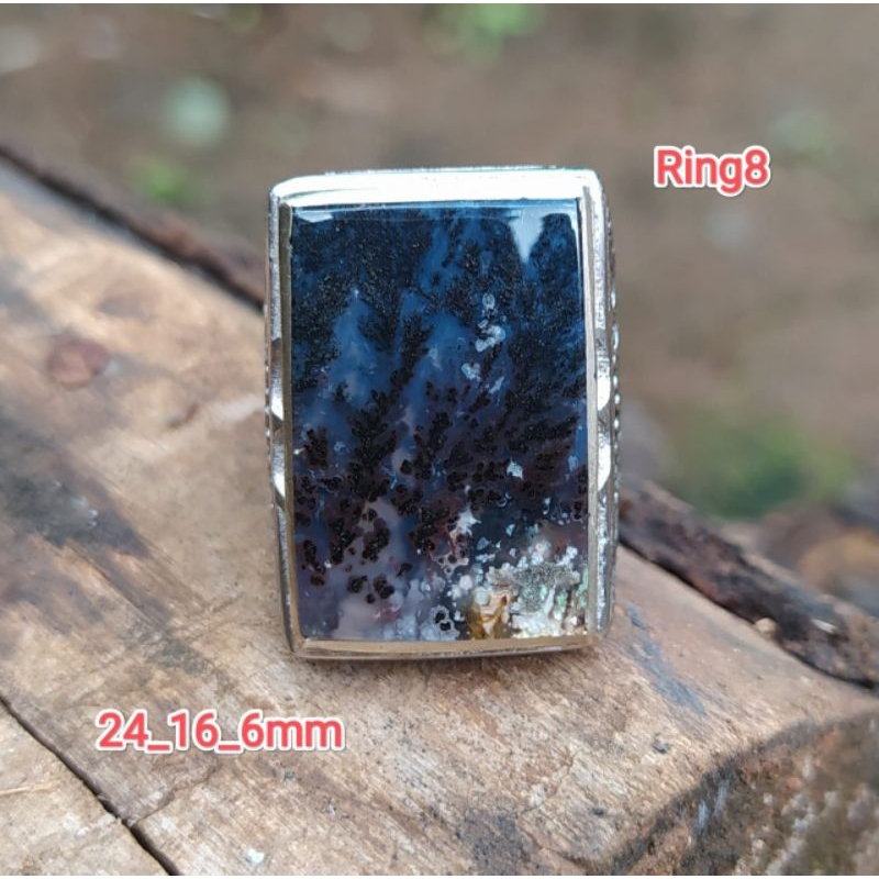 batu akik pancawarna Garut Cristal tembus cahaya motif Rande unik siap pakai