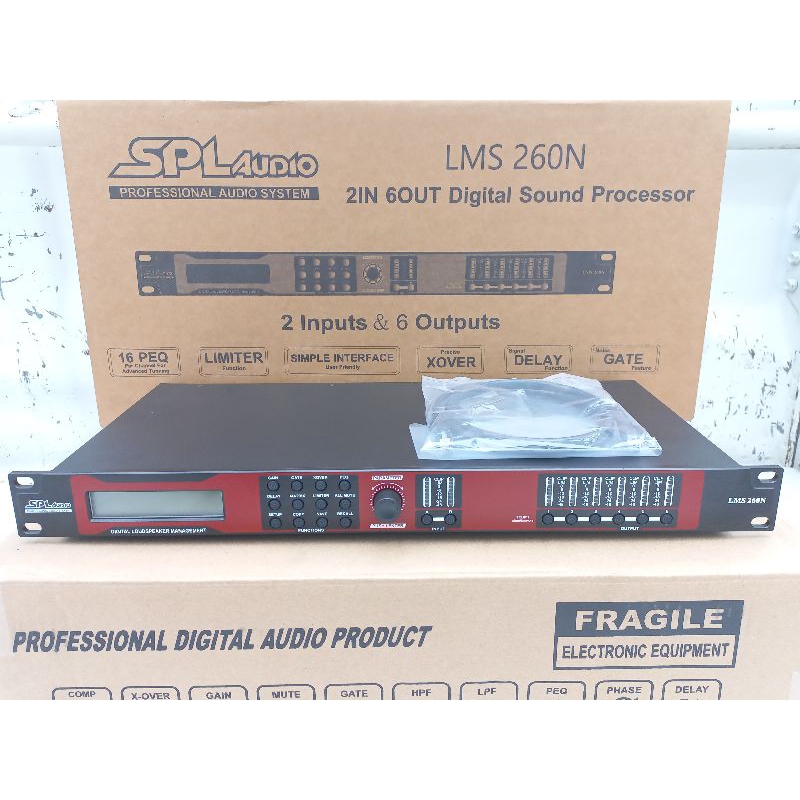 Management SPL Audio LMS 260 / LMS 260N terbaru Original SPL Audio