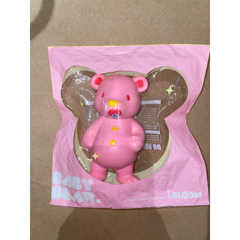 [FLASH SALE SQUISHY] NON REPRO BABY BEAR BY IBLOOM (LICENSED AND RARE)