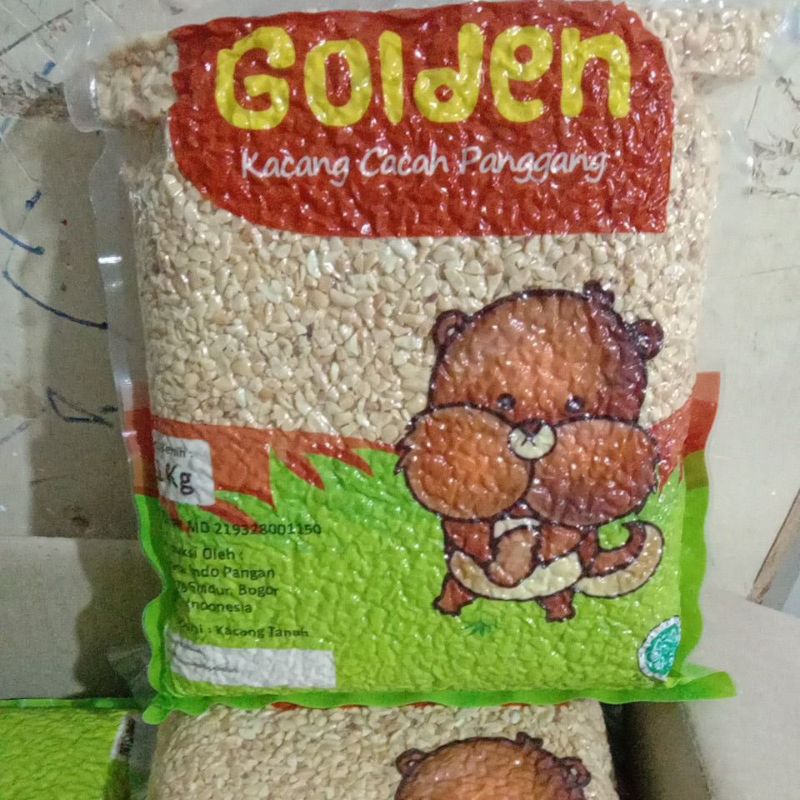 

Golden Kacang cacah panggang 1kg