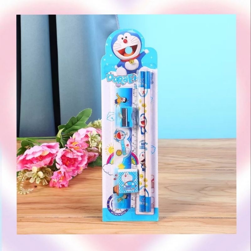 

SET ALAT TULIS SEKOLAH 5 in 1 KARAKTER LUCU / MINI STATIONERY