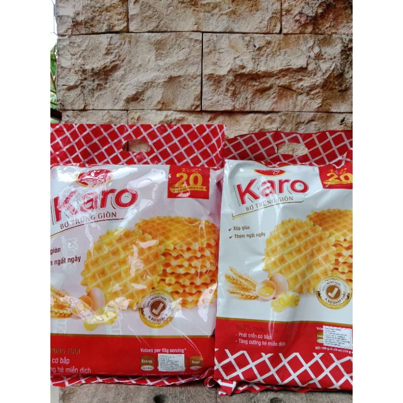 

RICHY KARO BO TRUNG GION / CRISPY BUTTER WAFFLES VIETNAM .