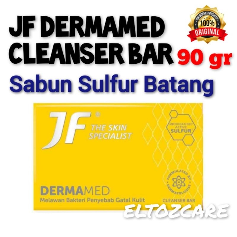 JF Dermamed Cleanser Bar/sabun sulfur/sabun untuk gatal gatal
