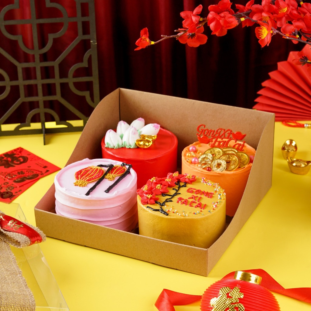 

Kue imlek | Cake CNY | Korean mini cake fortune cherry