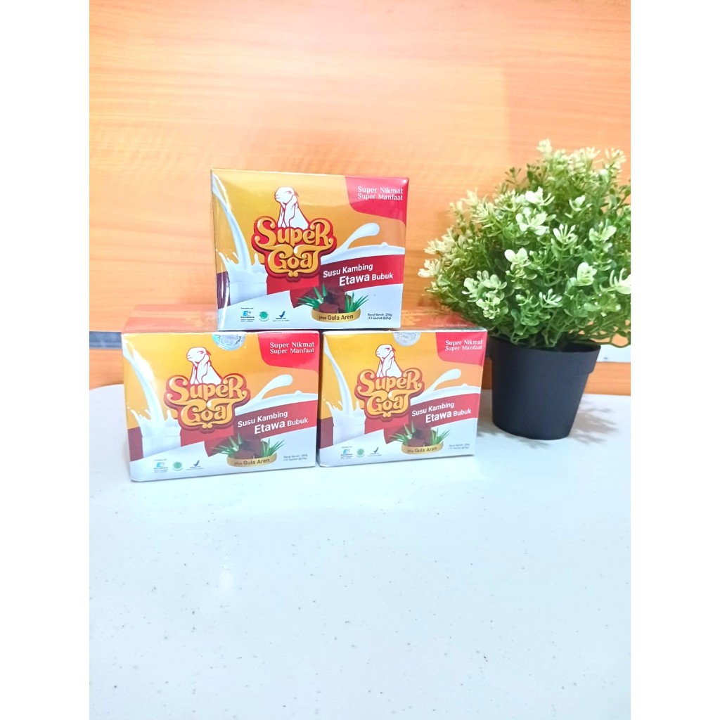 

Susu Kambing Super Goat / Susu Kambing / Herbal / Susu Kambing Gula Aren