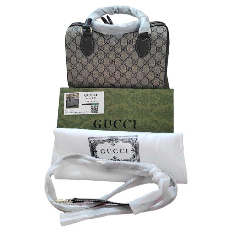 Tas gucci original 100% import + bonus gantungan tas