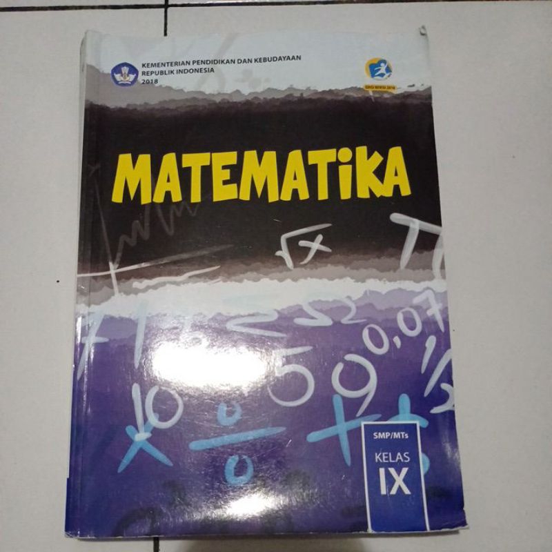 Buku Matematika Kelas 9 Kemendikbud