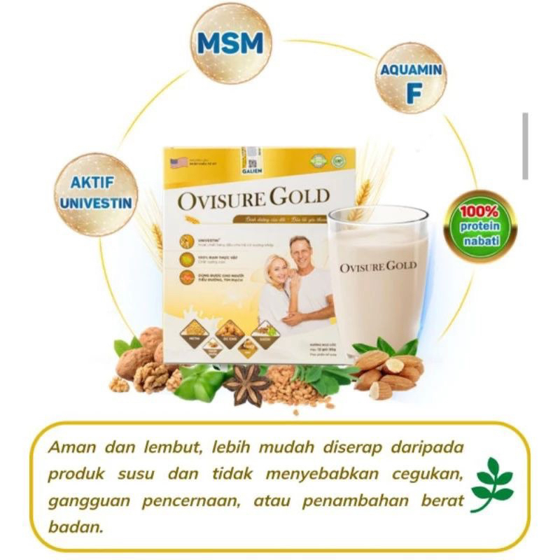 

OVISURE GOLD ASLI ORIGINAL SUSU NYERI SENDI DAN TULANG TOPCER