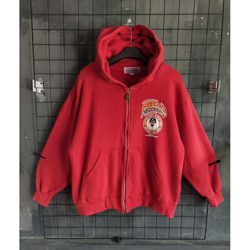 Captain Santa Full Zip Hoodie