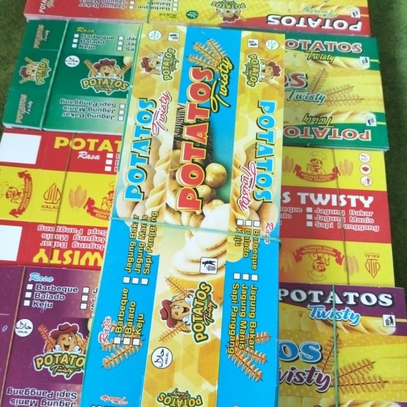 

100 pcs Wadah Kentang Potatos