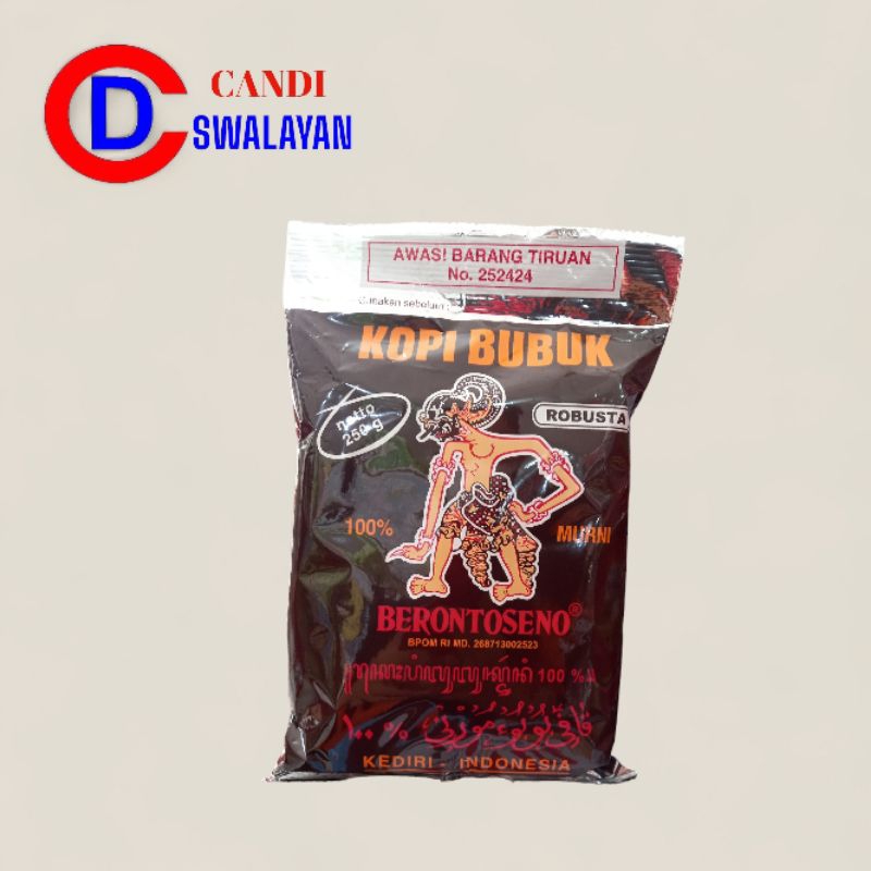 

Kopi Bubuk BERONTOSENO Robusta Pouch 250g