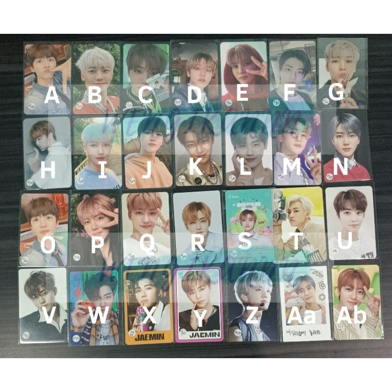 PC Jaemin NCT (YGM Hotsauce, Glitch, FCMM Christmas, Tshirt Beatbox, CGV TDS The Movie, Tiket Dreamv