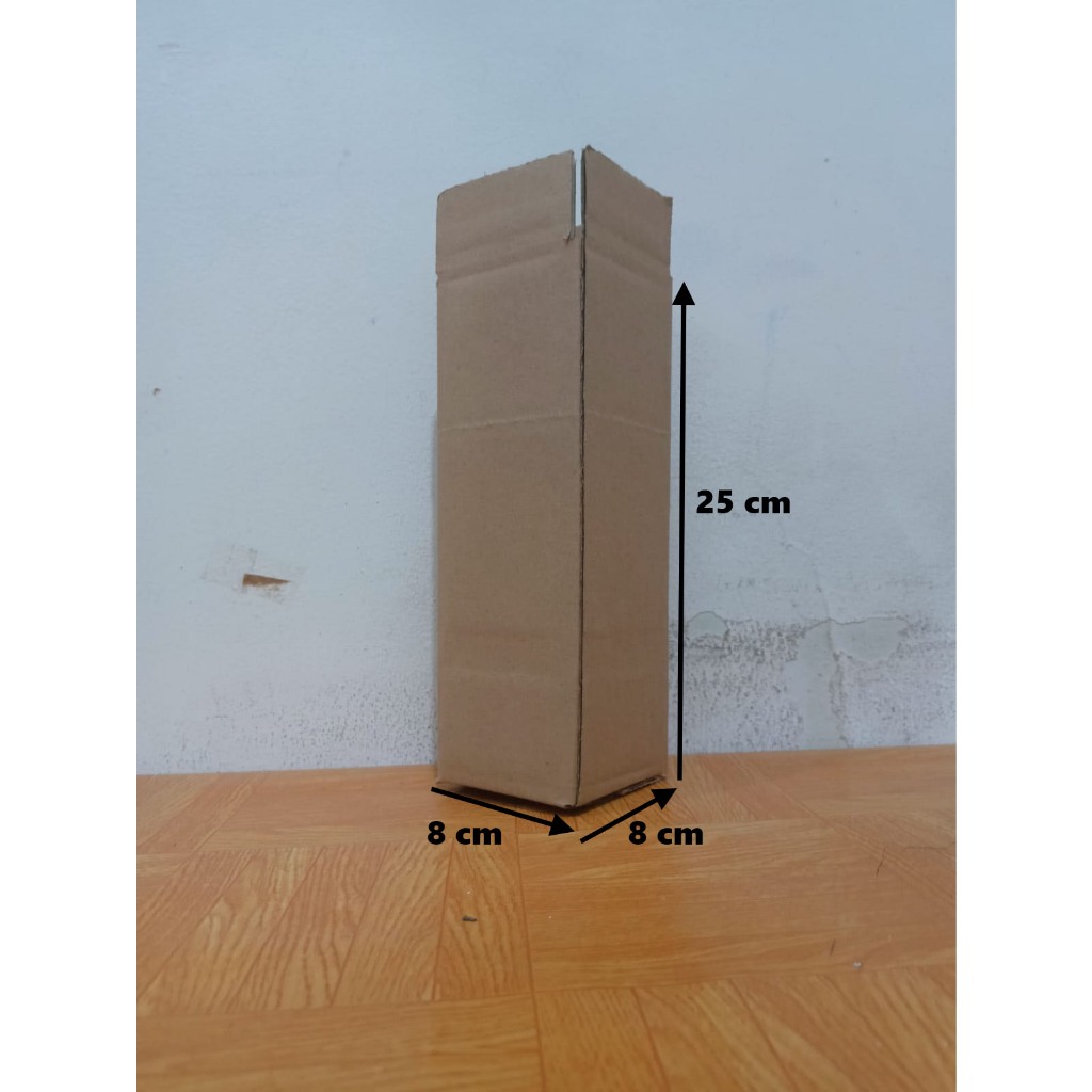 

Kardus Box - Polos - 25 cm x 8 cm x 8 cm