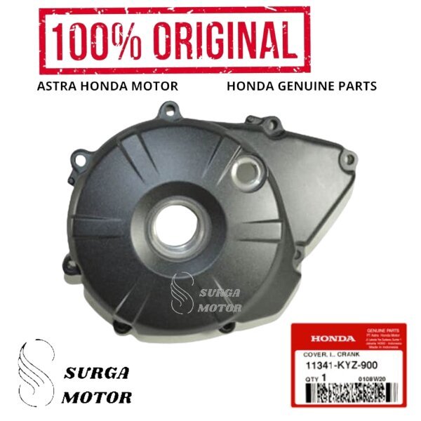 Cover L Crankcase Cover Left Crank Case Honda Supra X125 Helm In Blade 125 FI Tutup Mesin Kiri ORI A