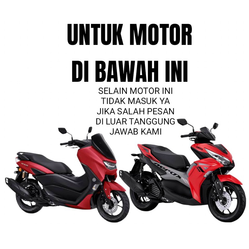 Garnish Kips Racing Tutup Box Filter N Max New / Aerox New Warna Garnish Aerox New Variasi Nmax /