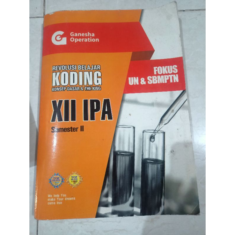 buku koding Ganesha kls XII ipa