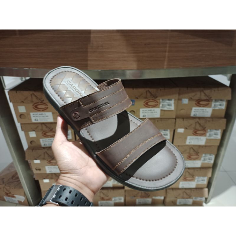 Sandal Pria Selop Strap 2 ORI CARDINAL 39 - 43